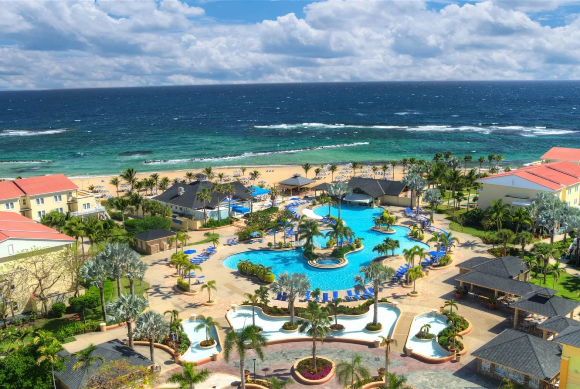 Marriott's St. Kitts Beach Club Aerial