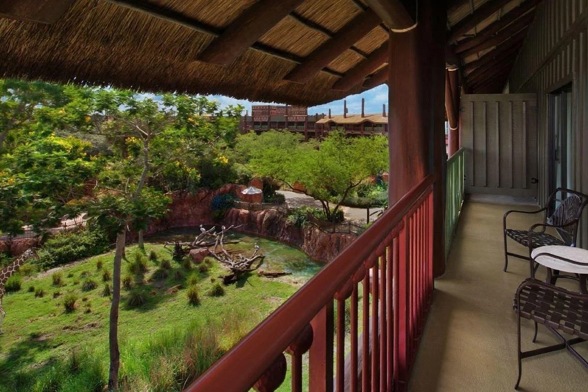 Disney's Animal Kingdom Lodge Villas Balcony