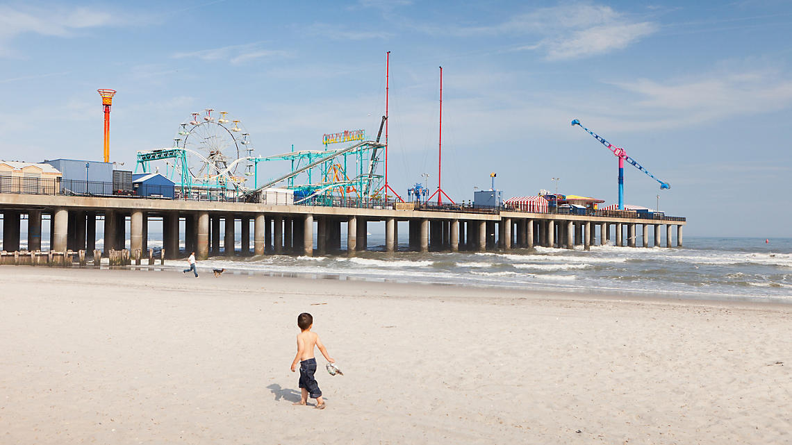 Atlantic City's famous pier