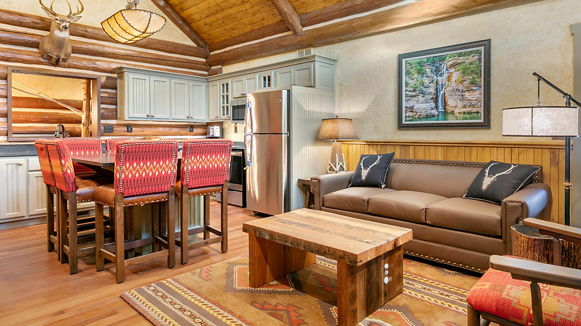 wilderness club at big cedar, a bluegreen resort living area