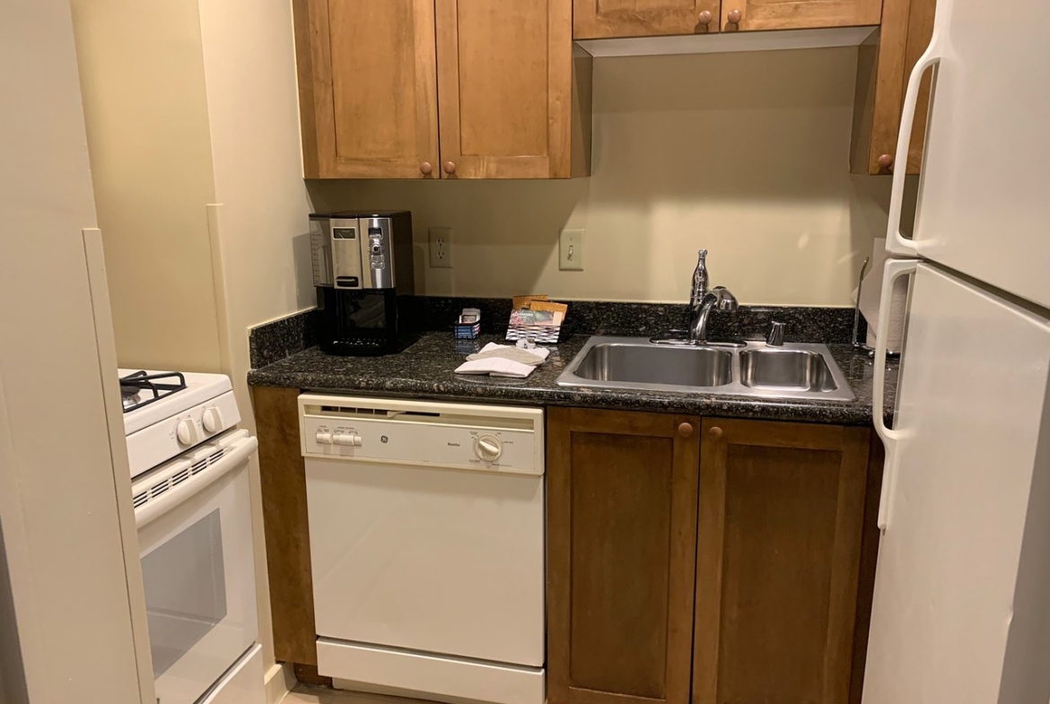 Kitchen Area in Suite