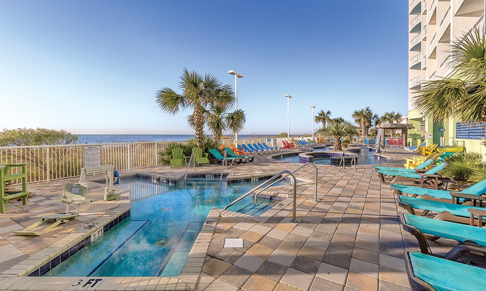 Wyndham Vacation Resorts Towers On The Grove At North Myrtle Beach Pool