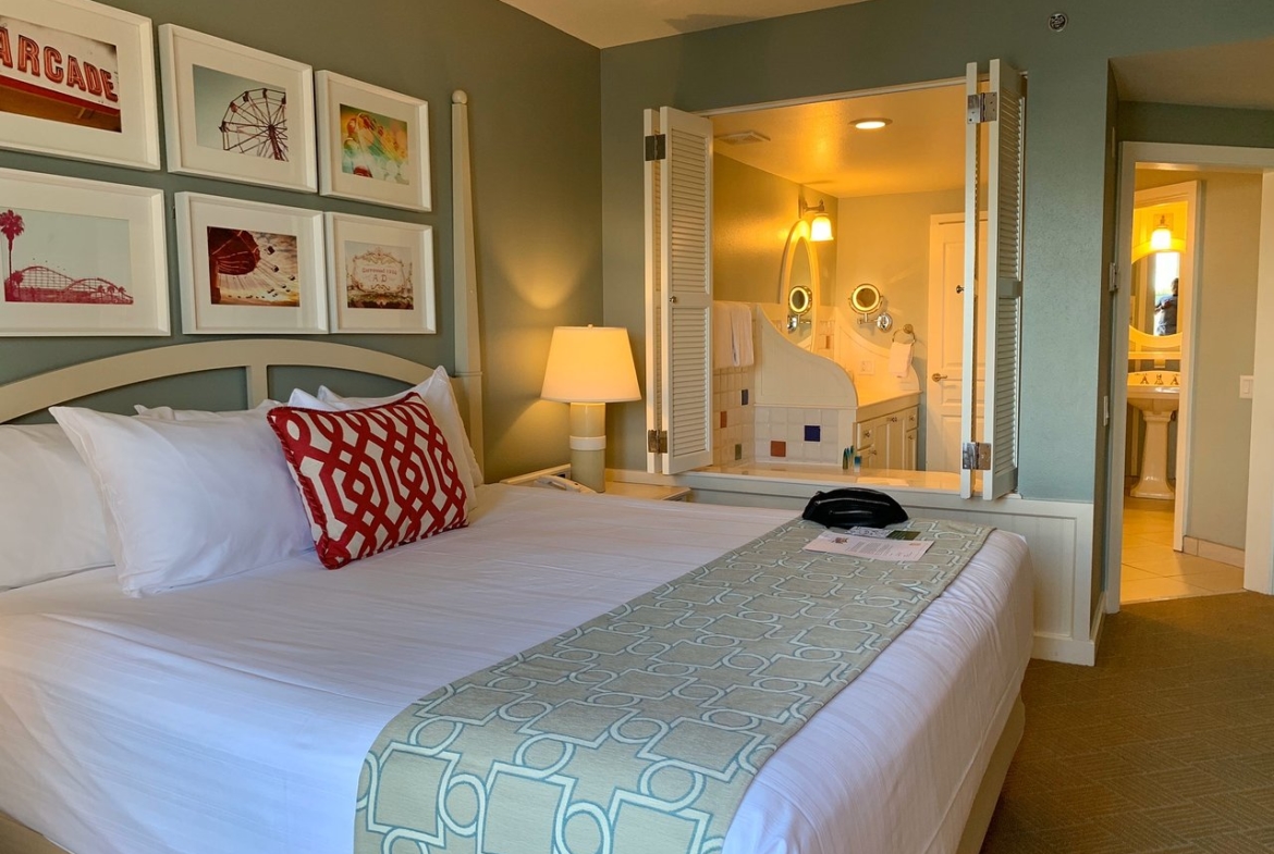 Disney's Boardwalk Villas Bedroom