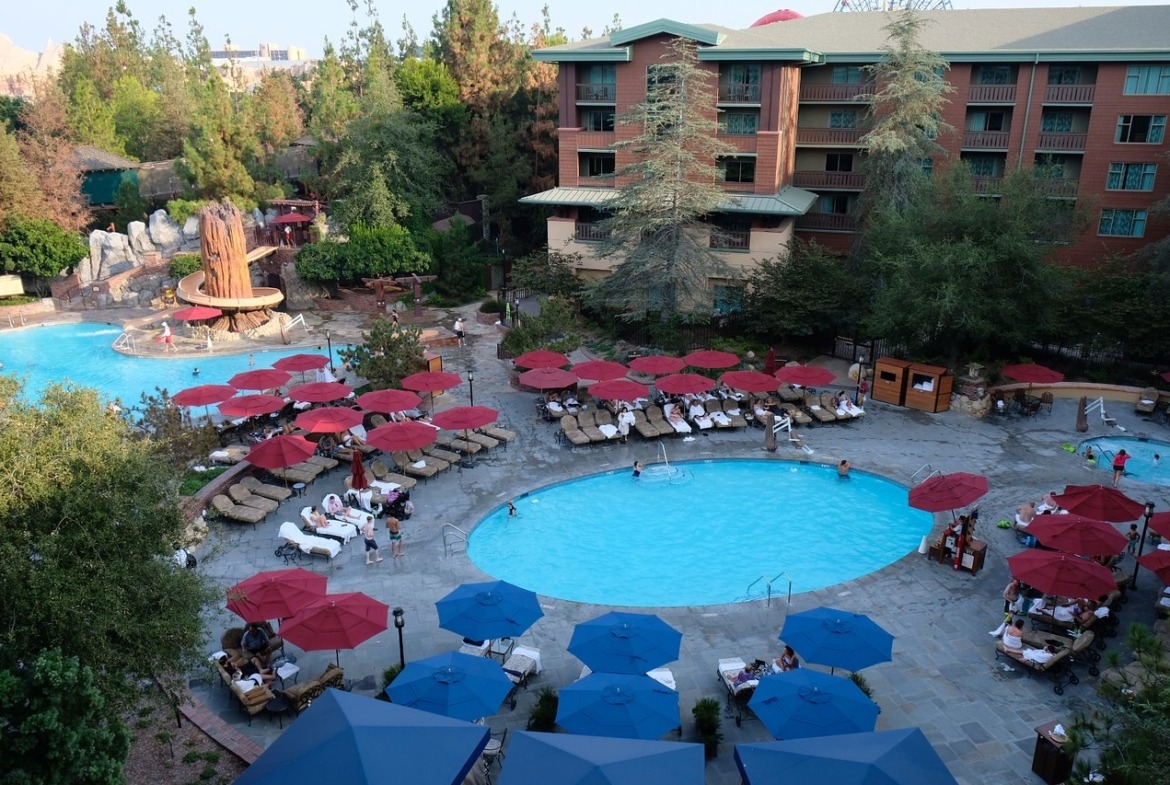 Disney's Grand Californian Resort Pool Exterior