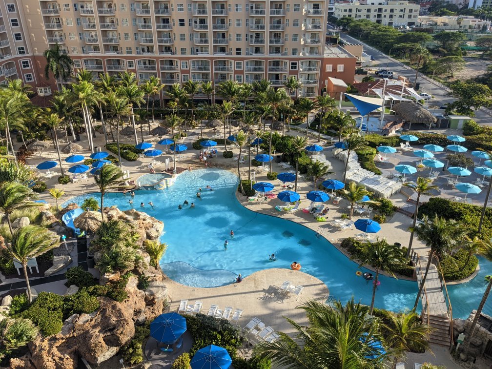 Marriott's Aruba Surf Balcony