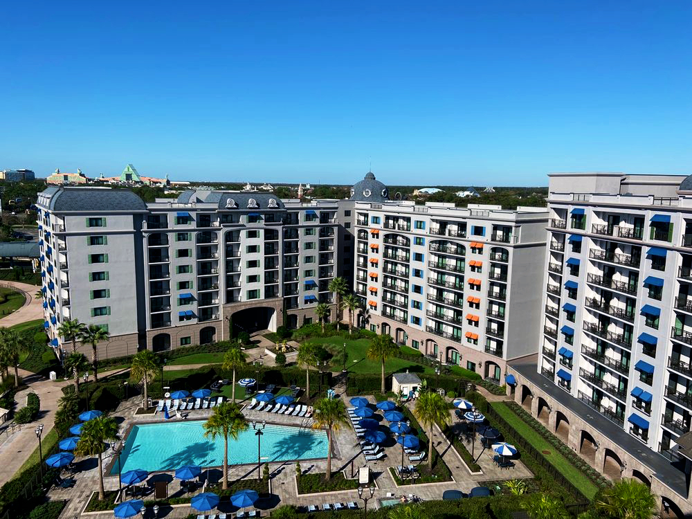 Disney Riviera Resort View From Roof