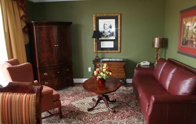 Living Area in Suite