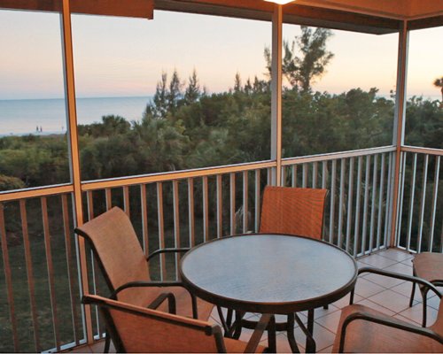 Patio with View