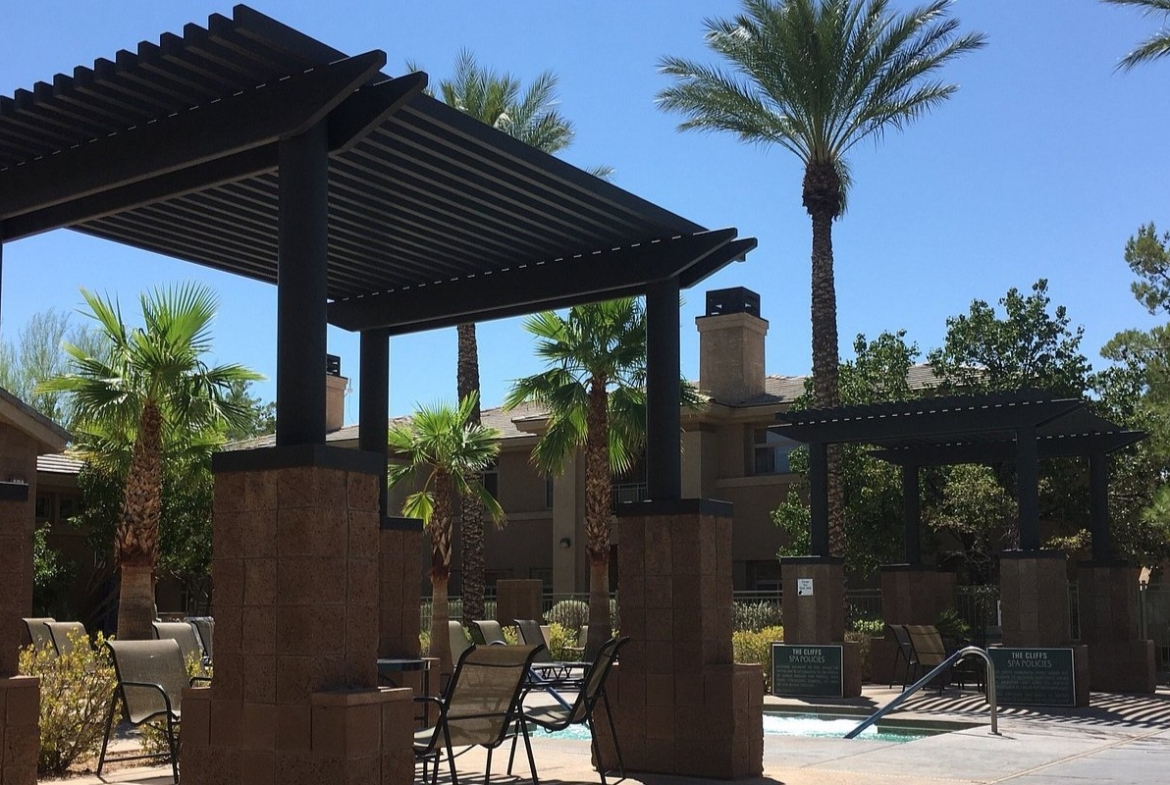 Resort Patio and Pool