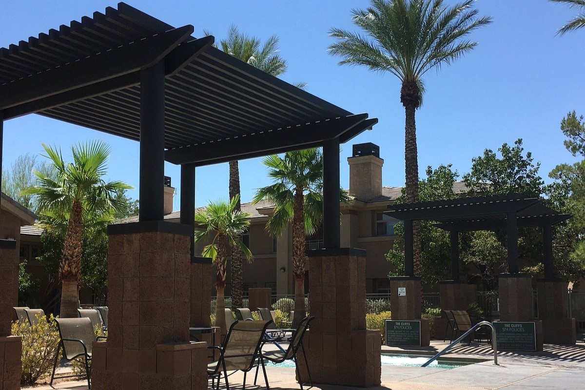 Resort Patio and Pool