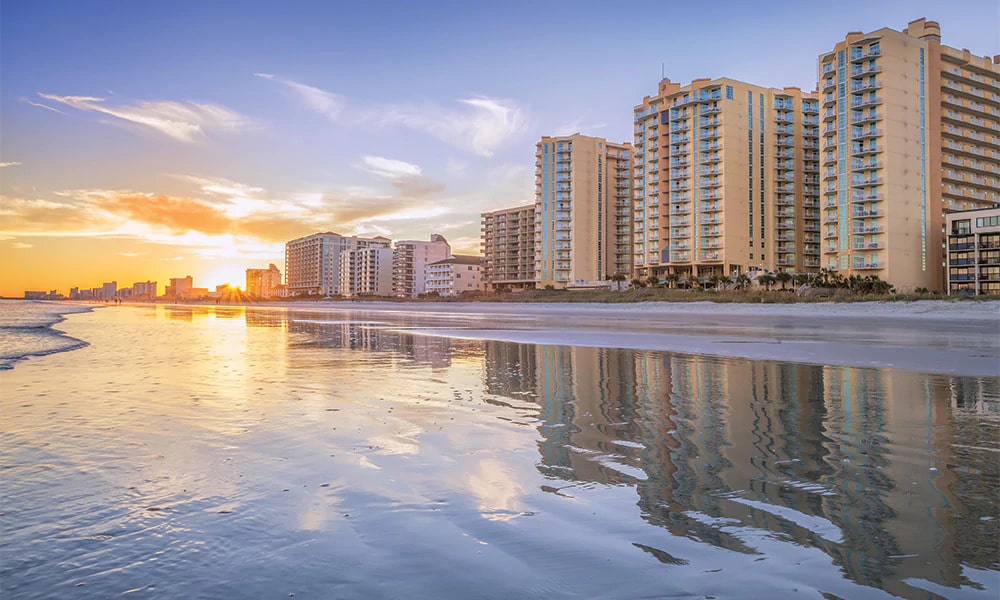 Ocean Boulevard from the beach