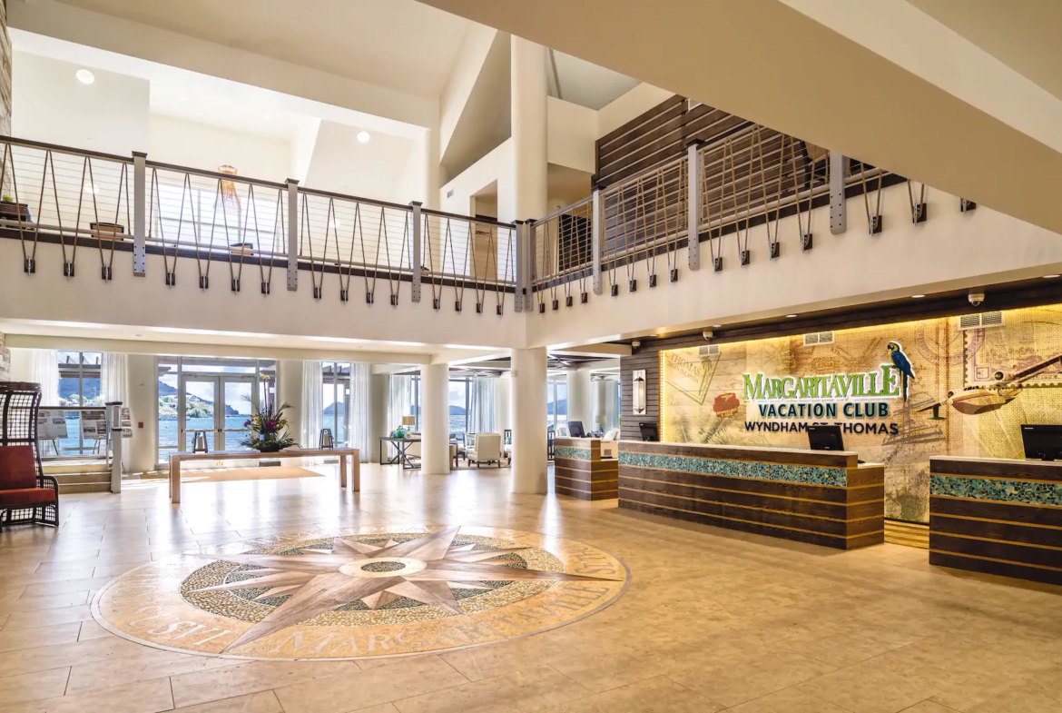 Margaritaville Vacation Club By Wyndham St. Thomas Lobby