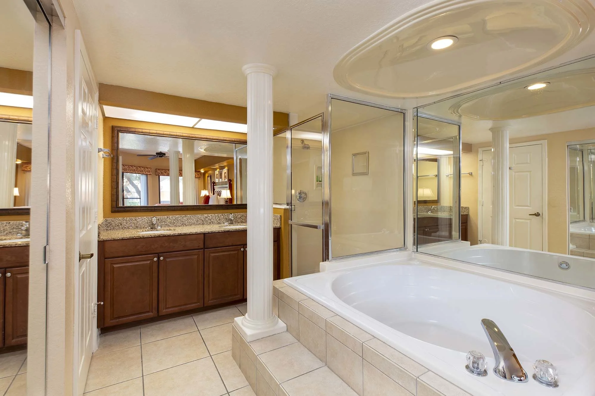 Westgate Lakes Resort and Spa Master Bathroom