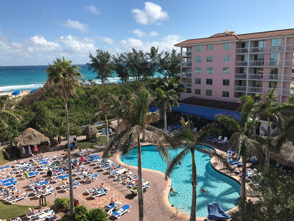 Palm Beach Shores Resort and Villas Aerial