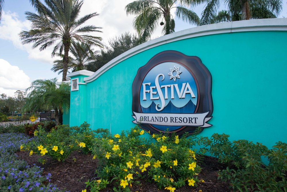 Festiva Orlando Resort Sign