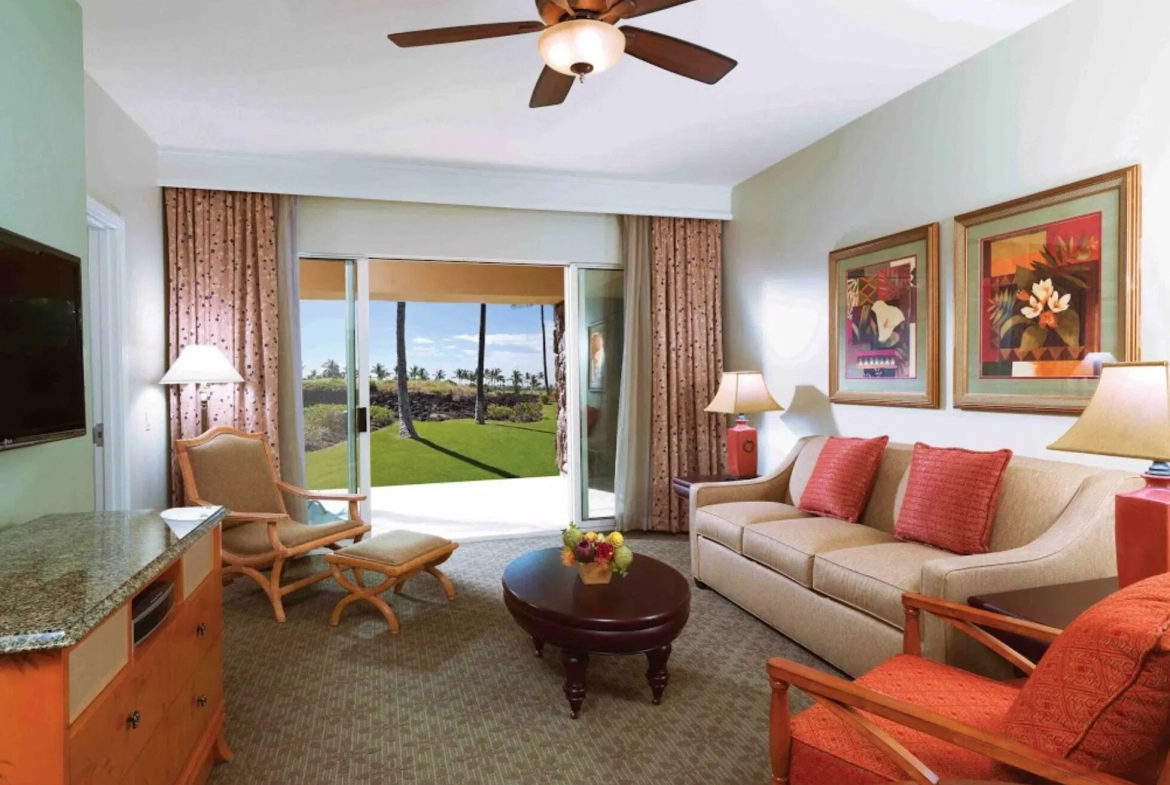 Kohala Suites living room