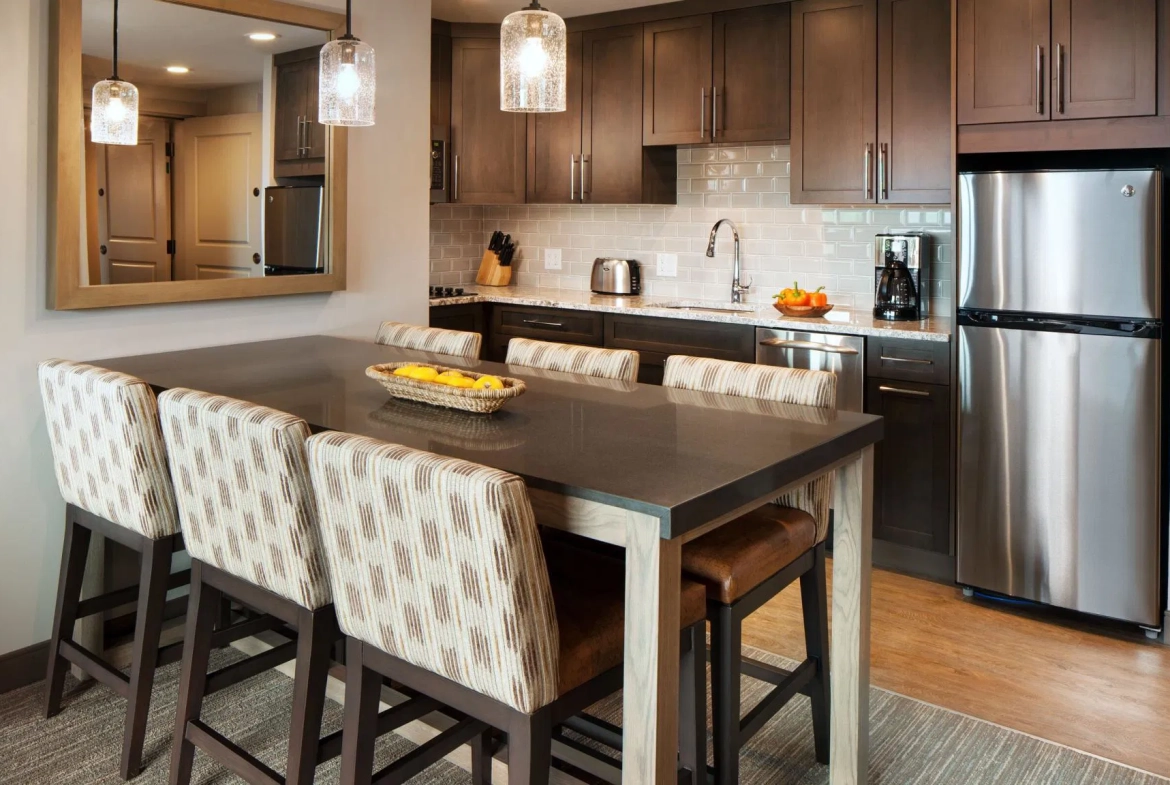 Kitchen and Dining Area