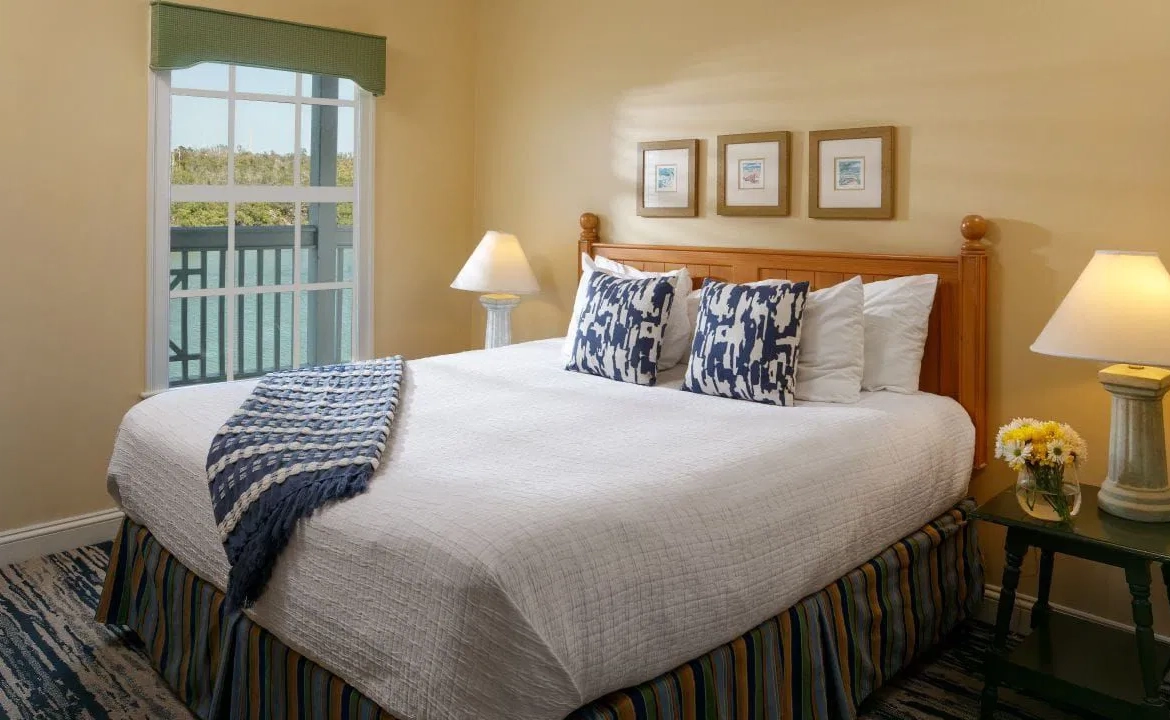 Hyatt Beach House Resort bedroom