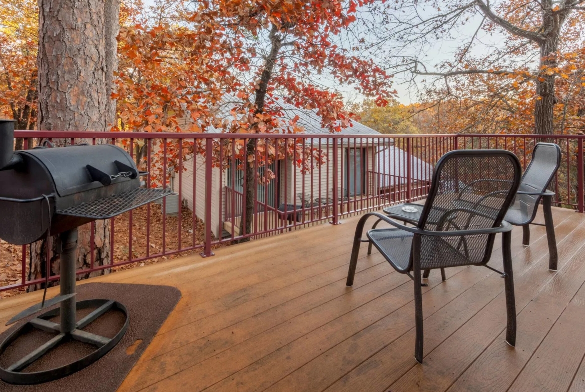 Ozark Mountain Resort balcony