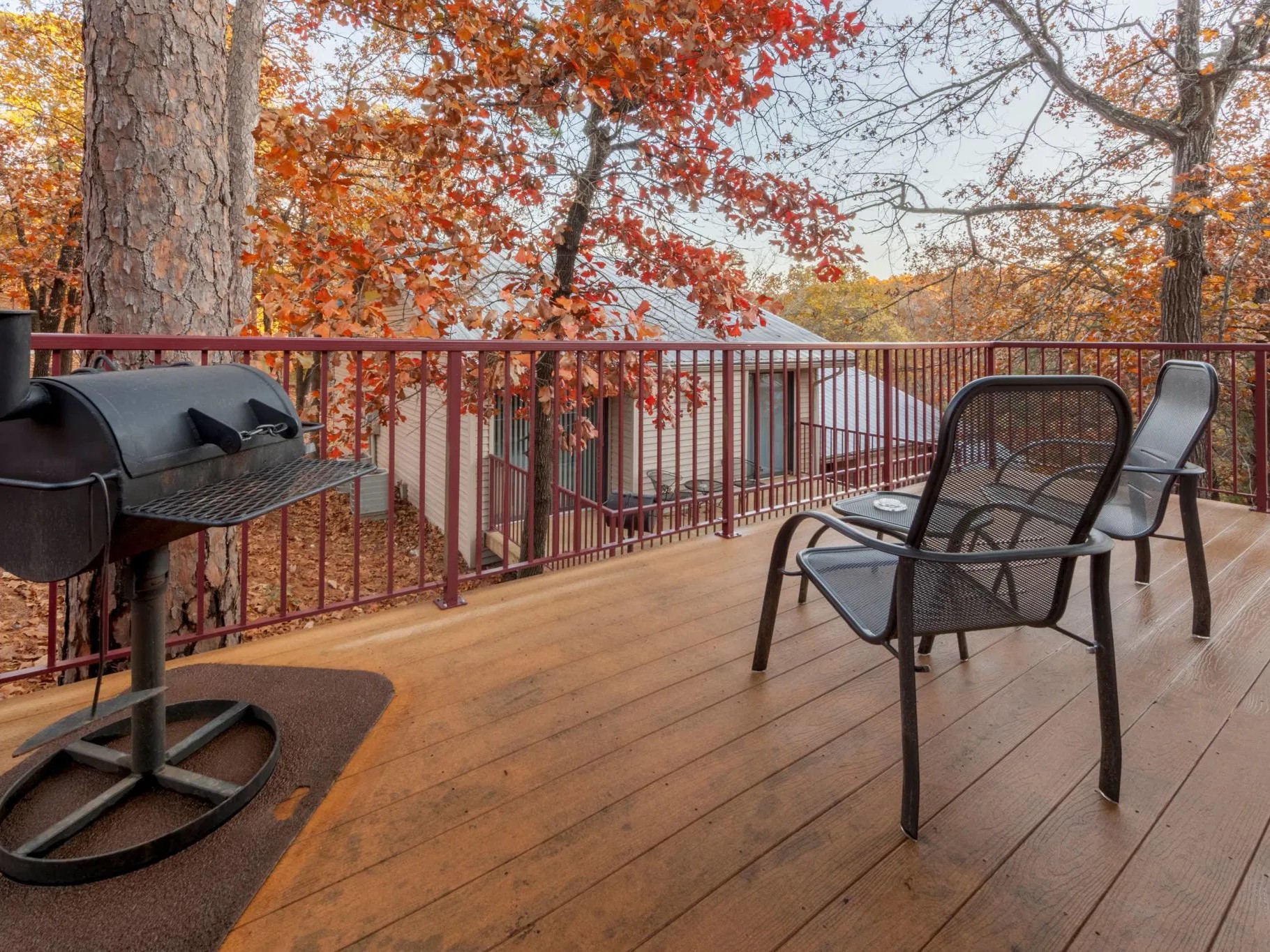 Ozark Mountain Resort balcony