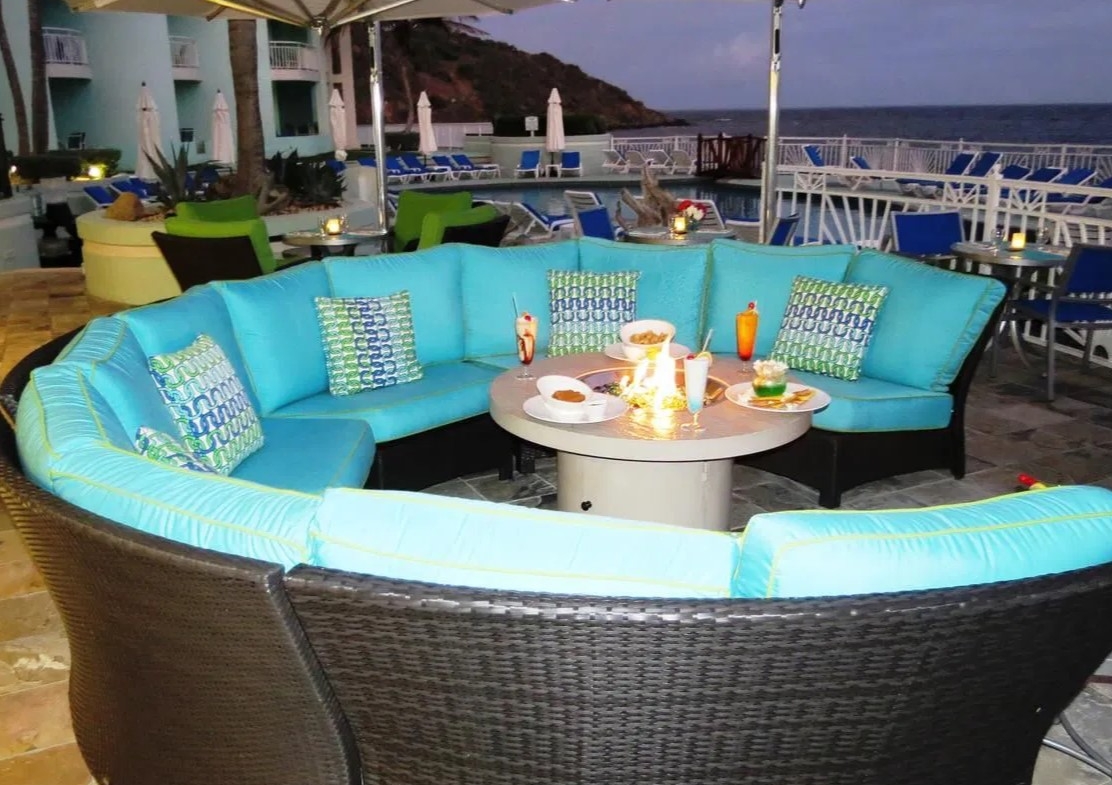 oyster bay beach resort deck