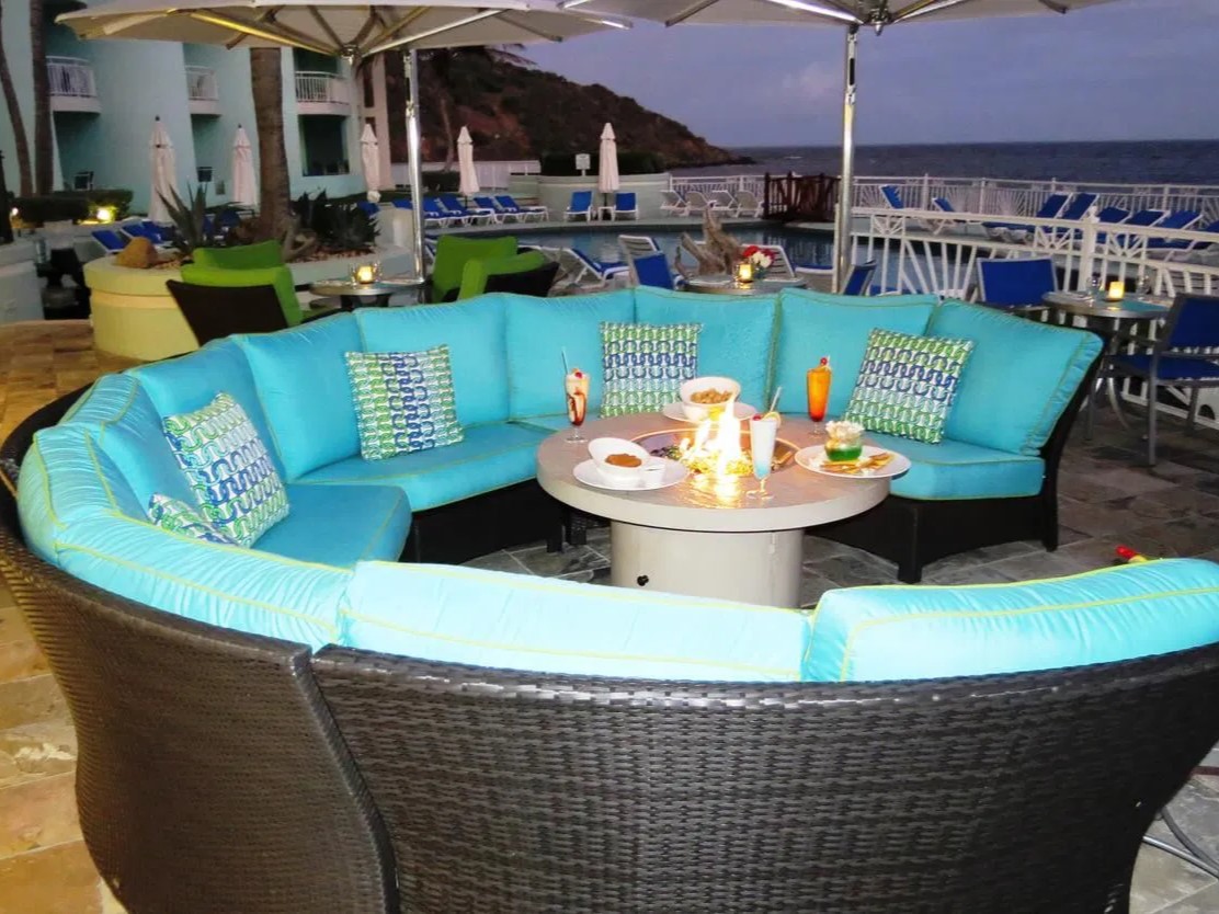 oyster bay beach resort deck