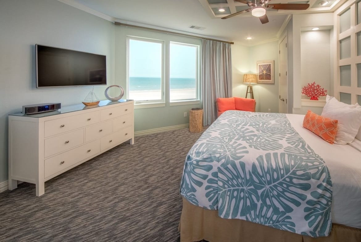 seaside bedroom