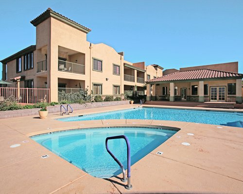 hot tub and pool