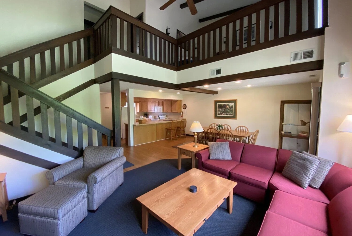 Massanutten Mountainside Villas living room