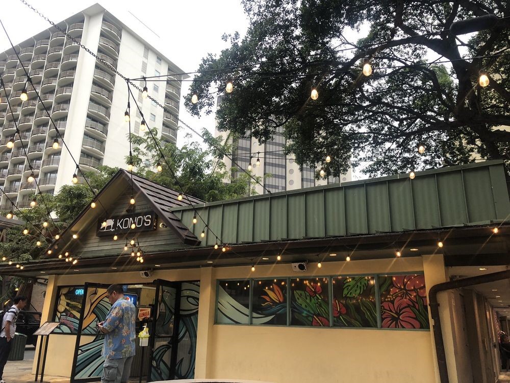 nearby Kono's restaurant