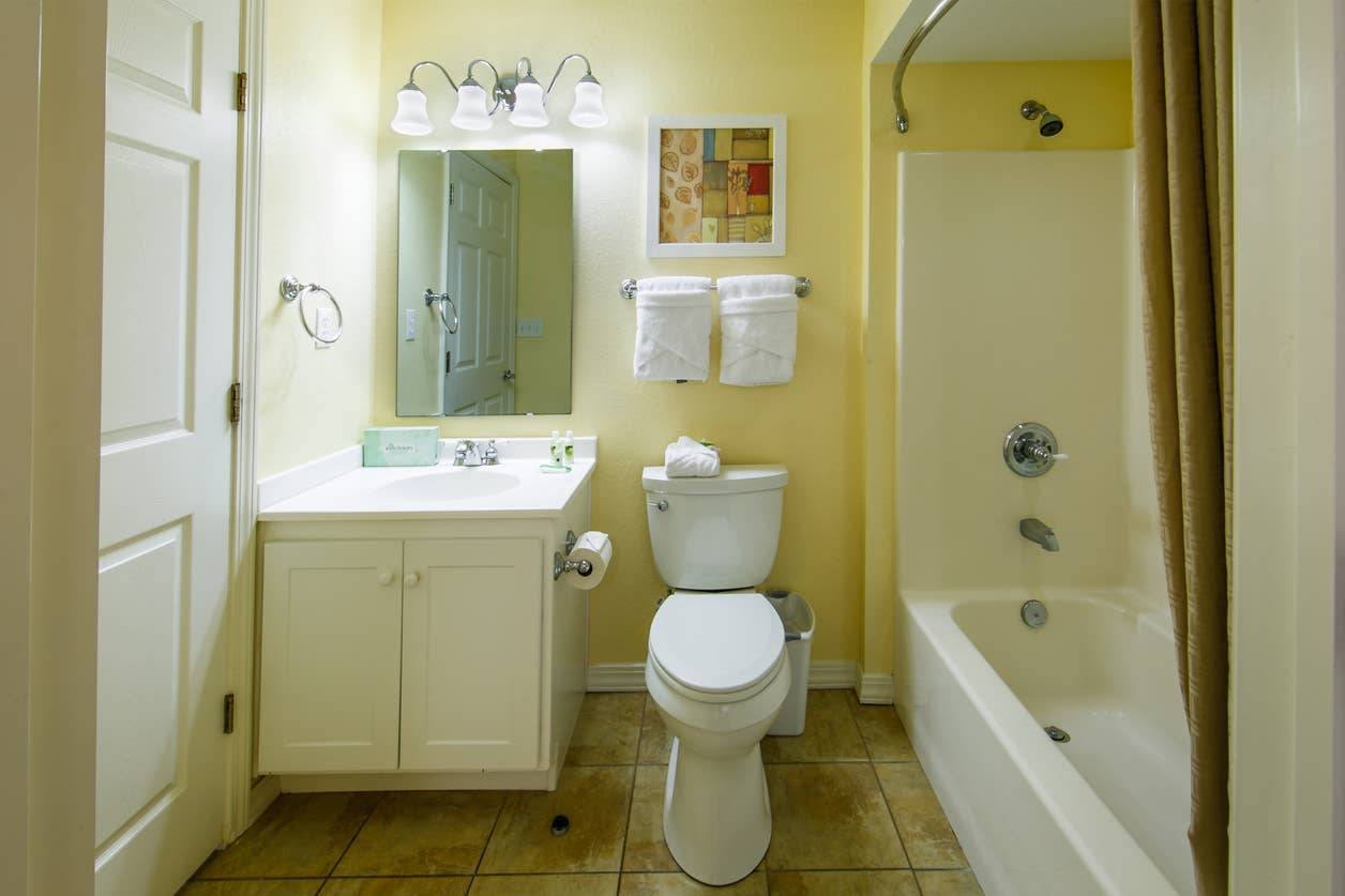 bathroom area