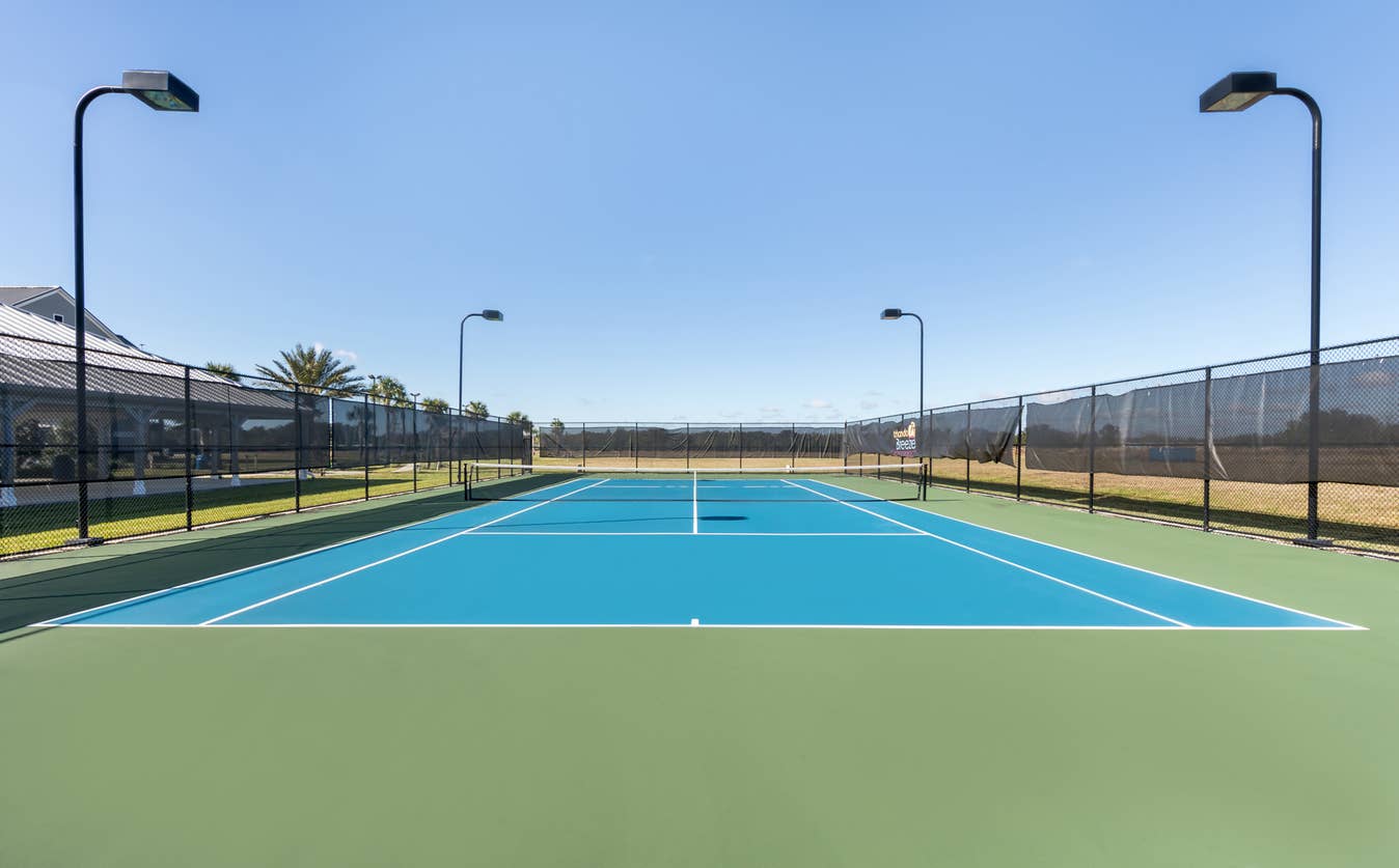 tennis courts