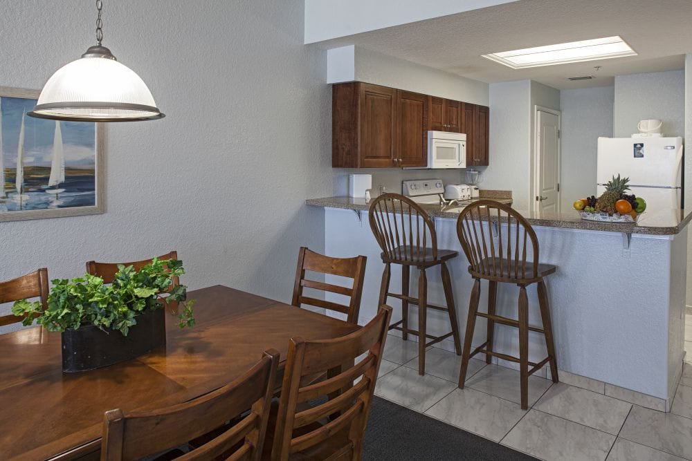 Kitchen and Dining Area