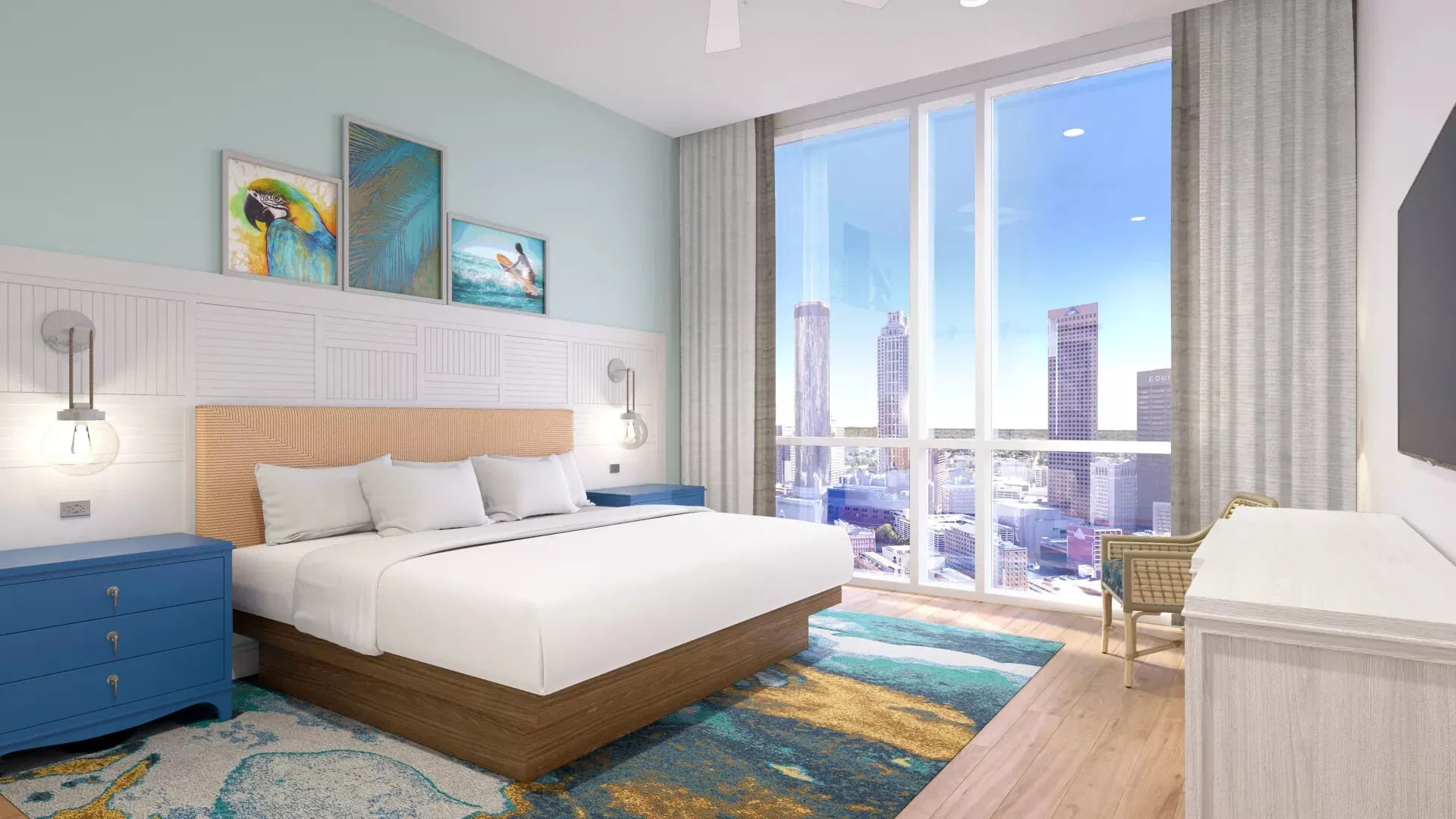 Margaritaville Vacation Club by Wyndham – Atlanta bedroom