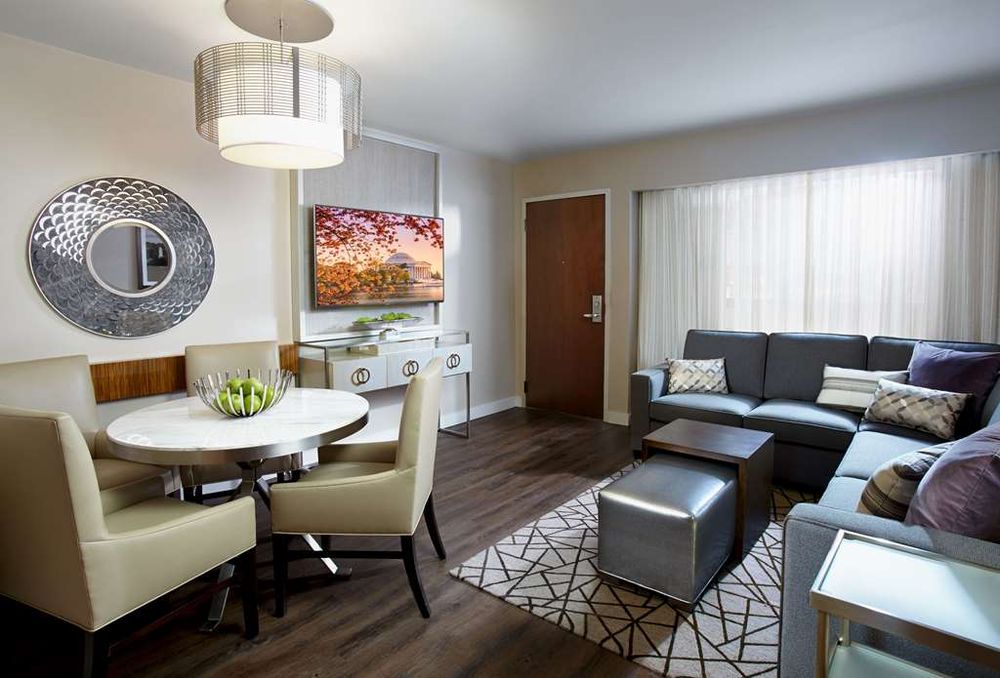 The District by Hilton Club Living and Dining Area