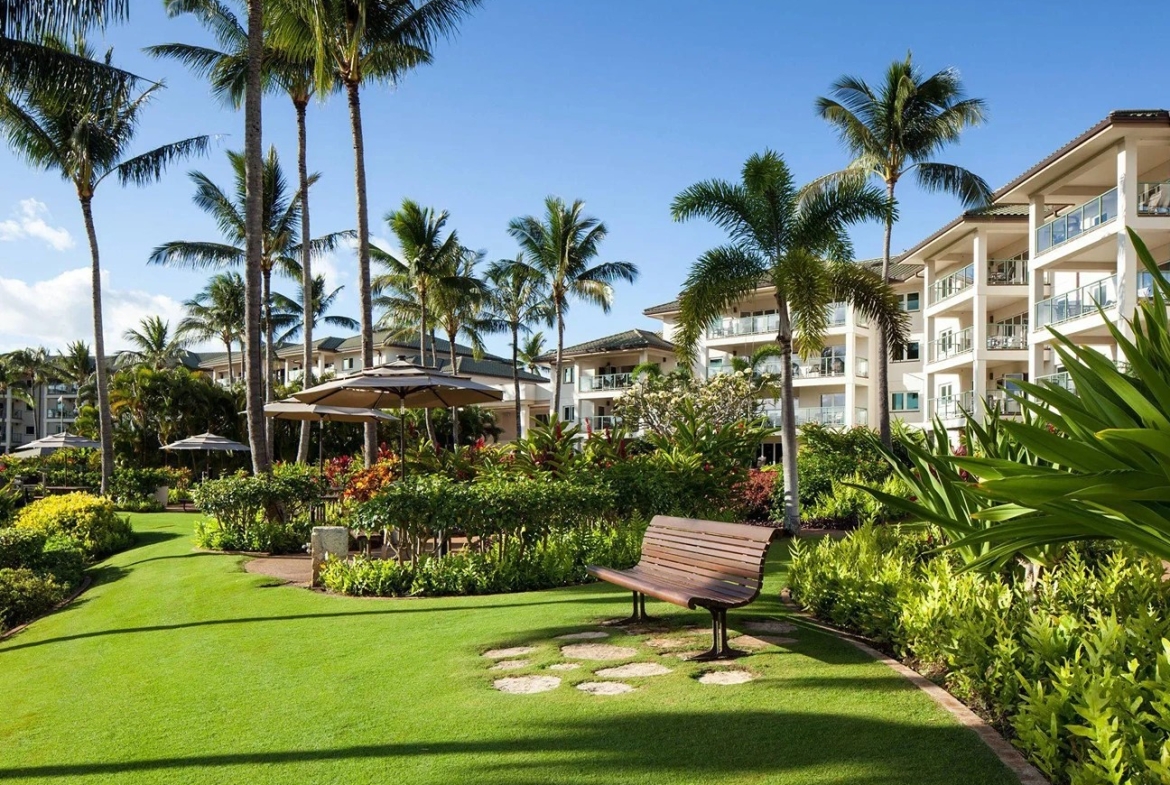 Marriott Timeshare: Marriott's Kauai Lagoons - Kalanipu'u grounds