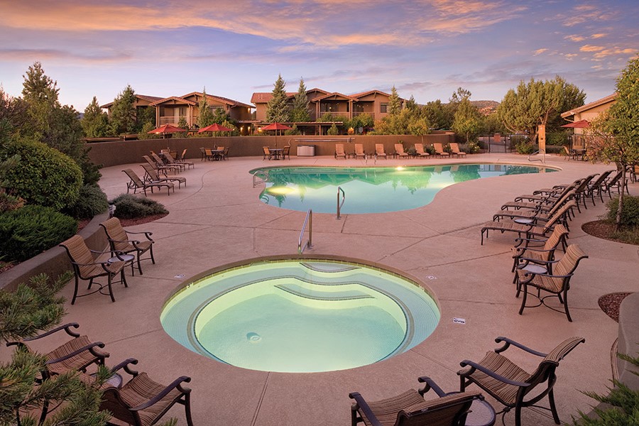 hot tub and pool 